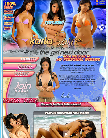 Karla Spice Paysite