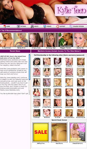 Kylie Teen Review Members Area