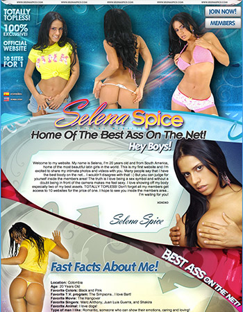 Selena Spice Paysite